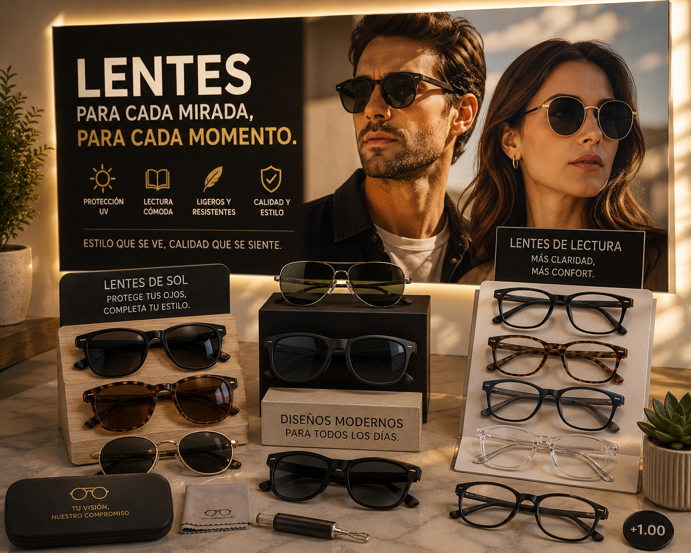 LENTES DE SOL / LECTURA