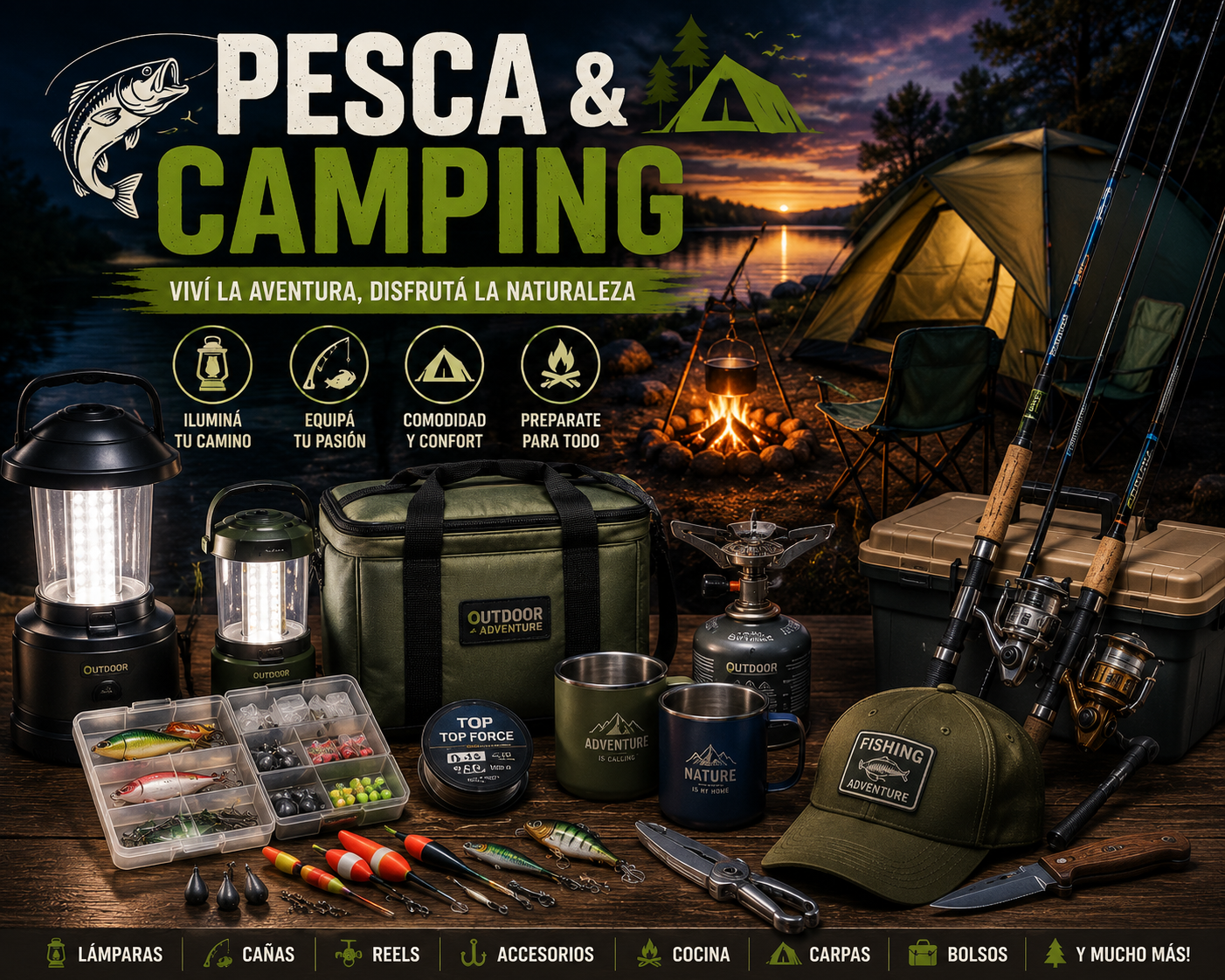 PESCA / CAMPING